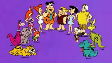 Zasłona к сериалу "Flintstonowie" #1301113