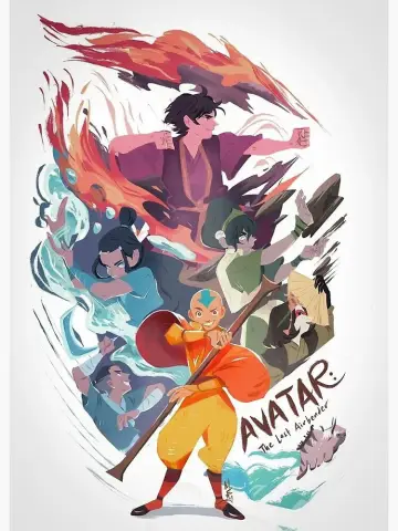 Plakat к сериалу "Awatar. Legenda Aanga" #1314238