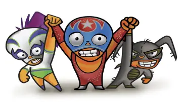 Zasłona к сериалу "¡Mucha Lucha!" #1457636
