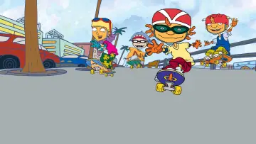 Zasłona к сериалу "Rocket Power" #1403312