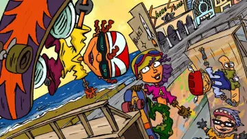 Zasłona к сериалу "Rocket Power" #1403314