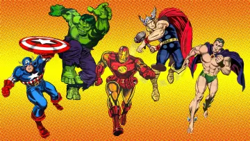 Zasłona к сериалу "The Marvel Super Heroes" #1400132