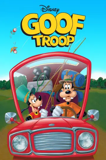 Goofy i inni plakat