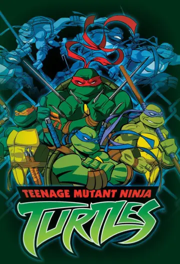 Plakat к сериалу "Wojownicze Żółwie Ninja" #1324305
