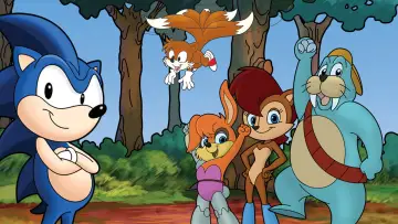 Zasłona do serialu "Sonic jeż" #1775864