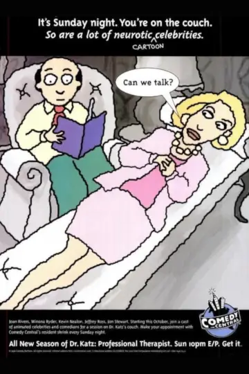 Plakat к сериалу "Dr. Katz, Professional Therapist" #1402251