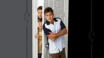 Zasłona к сериалу "Dwóch i pół" #1249536