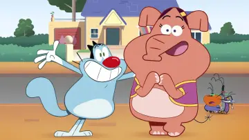 Zasłona к сериалу "Oggy i karaluchy" #1283247