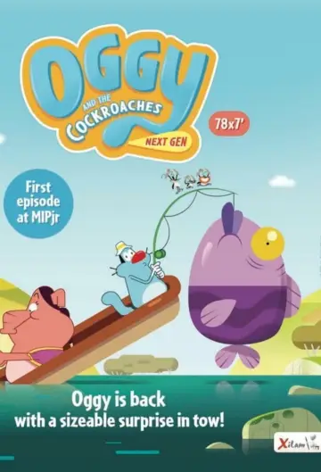 Plakat к сериалу "Oggy i karaluchy" #1283267