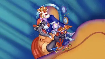 Zasłona к сериалу "Super Baloo" #1374743