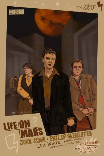 Plakat к сериалу "Life on Mars" #1460533