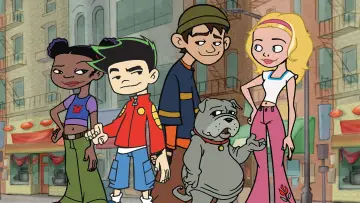Zasłona к сериалу "Amerykański smok Jake Long" #1395167