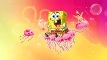 Zasłona к сериалу "SpongeBob Kanciastoporty" #1316620