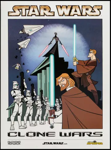 Plakat к сериалу "Gwiezdne wojny: Wojny klonów - miniserial 2D" #1441470