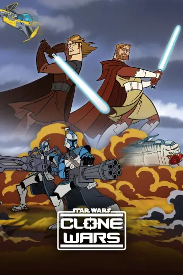 Plakat к сериалу "Gwiezdne wojny: Wojny klonów - miniserial 2D" #1441473