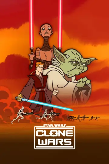 Plakat к сериалу "Gwiezdne wojny: Wojny klonów - miniserial 2D" #1441494