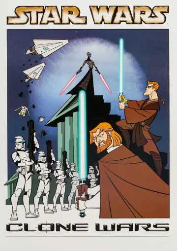 Plakat к сериалу "Gwiezdne wojny: Wojny klonów - miniserial 2D" #1441502