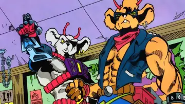 Zasłona к сериалу "Biker Mice from Mars" #1444855