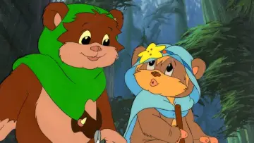 Zasłona к сериалу "Gwiezdne wojny: Ewoki" #1435542