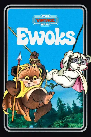 Plakat к сериалу "Gwiezdne wojny: Ewoki" #1435547