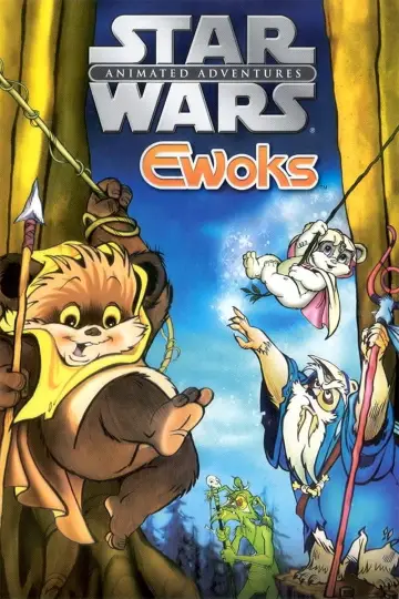 Plakat к сериалу "Gwiezdne wojny: Ewoki" #1435549