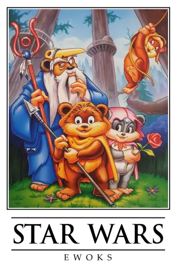 Plakat к сериалу "Gwiezdne wojny: Ewoki" #1435554
