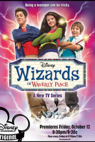 Plakat к сериалу "Czarodzieje z Waverly Place" #1340409