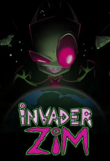 Invader ZIM plakat