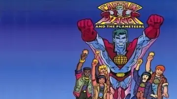 Zasłona к сериалу "Kapitan Planeta i Planetarianie" #1361087