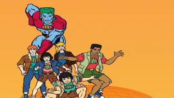 Zasłona к сериалу "Kapitan Planeta i Planetarianie" #1361088