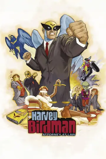 Plakat к сериалу "Harvey Birdman, Attorney at Law" #1413877