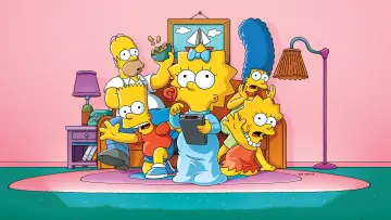 Zasłona do serialu "Simpsonowie" #1535455
