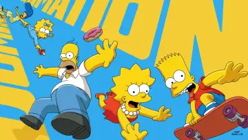 Zasłona do serialu "Simpsonowie" #1535457