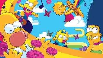 Zasłona do serialu "Simpsonowie" #1535458