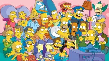 Zasłona do serialu "Simpsonowie" #1535459