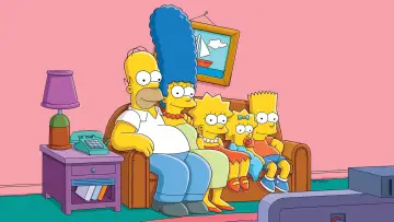 Zasłona do serialu "Simpsonowie" #1535460