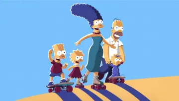 Zasłona do serialu "Simpsonowie" #1535464