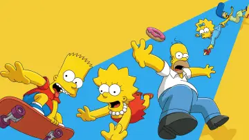 Zasłona do serialu "Simpsonowie" #1535467