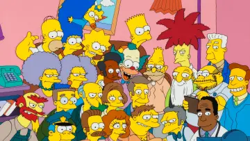 Zasłona do serialu "Simpsonowie" #1535471