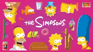 Zasłona do serialu "Simpsonowie" #1535480