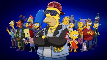 Zasłona do serialu "Simpsonowie" #1535481