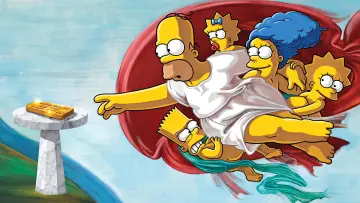Zasłona do serialu "Simpsonowie" #1535482