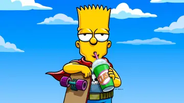 Zasłona do serialu "Simpsonowie" #1535483