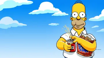 Zasłona do serialu "Simpsonowie" #1535487
