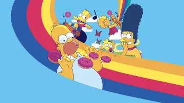 Zasłona do serialu "Simpsonowie" #1535489