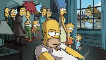 Zasłona do serialu "Simpsonowie" #1535490