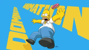 Zasłona do serialu "Simpsonowie" #1535492