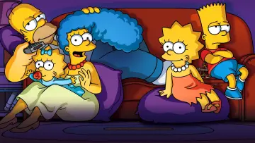 Zasłona do serialu "Simpsonowie" #1535494