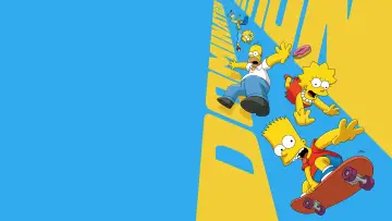 Zasłona do serialu "Simpsonowie" #1535502
