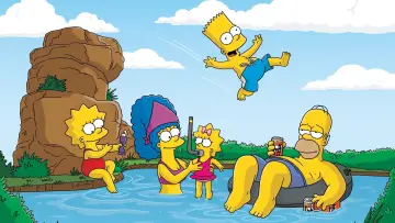 Zasłona do serialu "Simpsonowie" #1535503